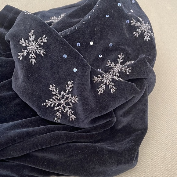 QUACKER 🦆 FACTORY Velvet w Pockets size MEDIUM Womens DRESS - Picture 7 of 16